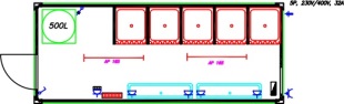 Container Sanitäranlagen FMO Systems
